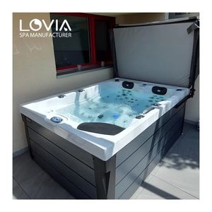 Jacuzzi de Lujo con Jets de Masaje, <span class=keywords><strong>Spa</strong></span> Exterior para 2 o 3 Personas, Moderno Jacuzzi con Sistema Balboa - Product Image 1
