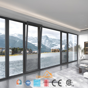 Système de fenêtres en aluminium résistant aux ouragans, haute résistance au vent - Product Image 2