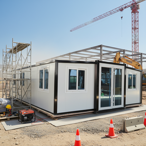 <span class=keywords><strong>Maison</strong></span> conteneur extensible à double aile, 2 chambres, style européen moderne, préfabriquée, prix usine professionnel, pour habitation - Product Image 2