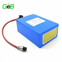 GEB paket baterai isi ulang Li-ion, 18650 OEM 3 S8 P 11.1V 12V 20ah 24Ah 28Ah 30ah dengan BMS untuk Robot pemotong rumput 12V 20ah 30ah