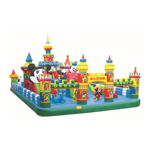 <span class=keywords><strong>Château</strong></span> <span class=keywords><strong>gonflable</strong></span> d'extérieur pour enfants, adapté à l'utilisation en intérieur et en extérieur, idéal pour les aires de jeux, les halls de centres commerciaux - Product Image 1