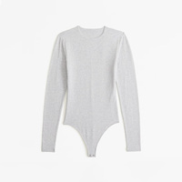 Combinaisons pour femmes à logo personnalisé, décontractées, moulantes, en tricot respirant, au-dessus du genou, à manches longues