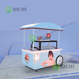 Street Mobile Portable <strong>Food</strong> Cart Hot Dog Push Cart Mobile <strong>Food</strong> Doner Kebab Mobile <strong>Food</strong> <strong>Stand</strong> Carts for Sale - Product Image 4