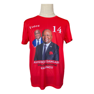 Camiseta Polo Personalizada Unisex de Fábrica con MOQ Bajo, Camiseta de Poliéster Premium de Talla Grande para Campañas Electorales - Product Image 4