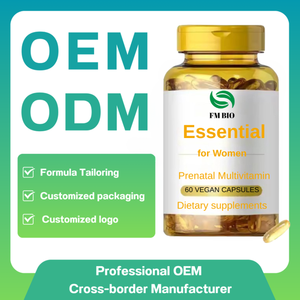 OEM Folic Acid và <span class=keywords><strong>Choline</strong></span> viên nang được sử dụng để hỗ trợ ống thần kinh trong quá trình sinh vitamin và omega-3 DHA sắt, và canxi. - Product Image 5