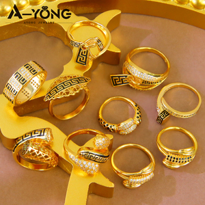 <span class=keywords><strong>Anillo</strong></span> <span class=keywords><strong>de</strong></span> circonia cúbica ajustable, joyería, <span class=keywords><strong>de</strong></span> 18k chapado en <span class=keywords><strong>oro</strong></span>, <span class=keywords><strong>precio</strong></span> al por mayor - Product Image 6