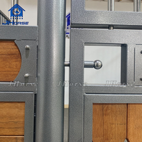 JHorse, fabricant de stalles pour chevaux sur mesure, fabricant OEM de boxes pour chevaux, structure en acier galvanisé, remplissage en bambou, porte coulissante, grange