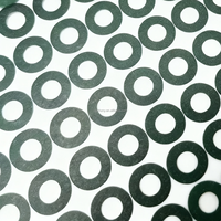 Feuille de papier isolant vulcanisé en orge des Highlands, découpée sur mesure, pour collage de batteries, avec adhésif, pour 18650 21700, joint isolant
