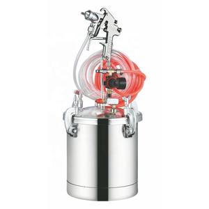 Tanque de pintura a presión de aire de acero inoxidable, olla de presión de descarga superior/inferior de 10L para fundición de resina - Product Image 4