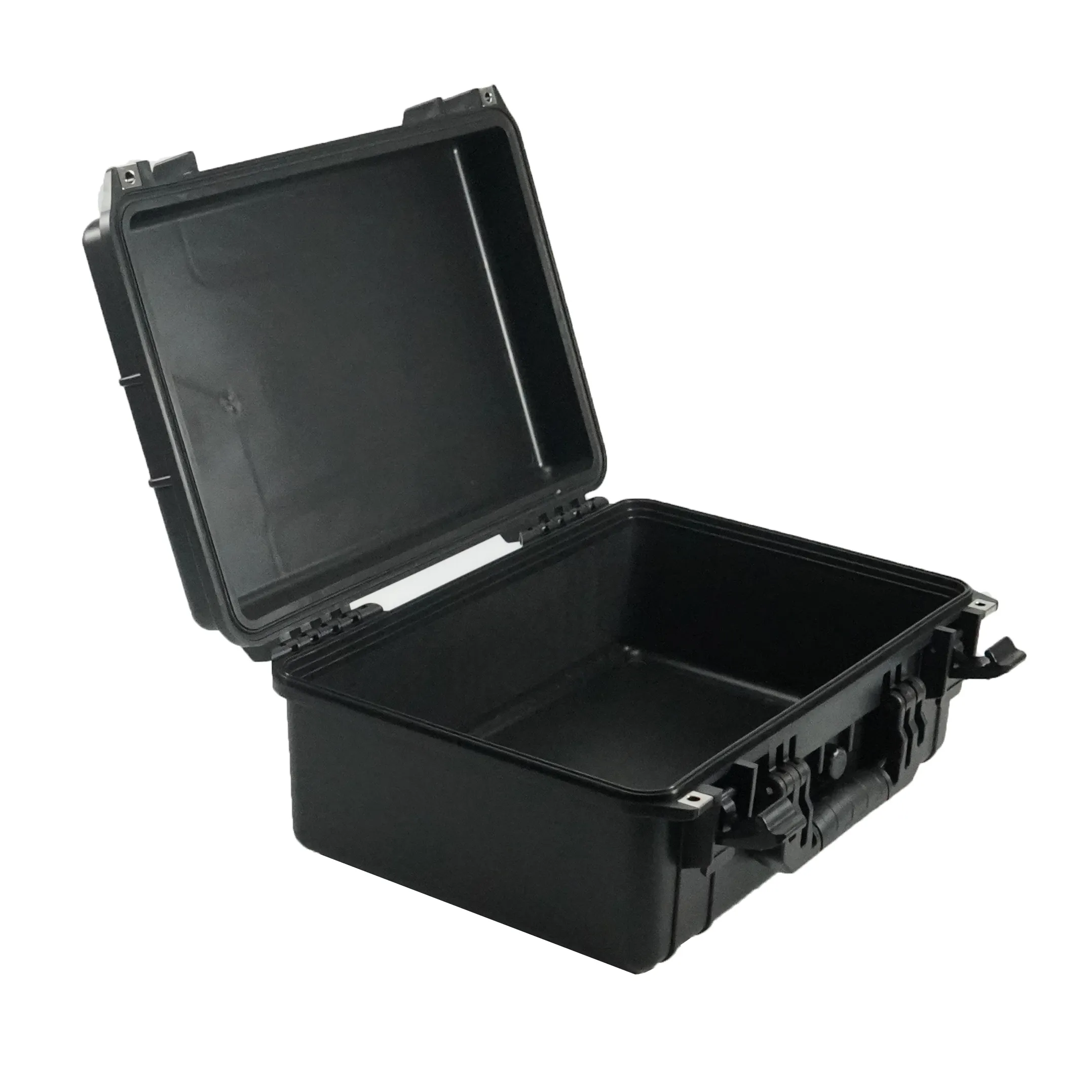 Waterproof Hard Carry Tool Case Plastic Toolbox Equipment Protective Storage Box Organizer Black,weapon case