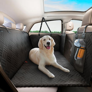 Funda Protectora para Asiento Trasero de Coche para Perros, Extensor de Asiento Trasero con Base Rígida, Resistente a Arañazos, Impermeable, Hamaca para Perros - Product Image 1