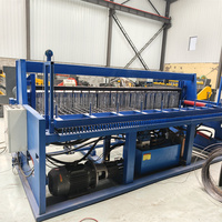 3-12mm Hydraulische Halbautomatische Crimptdrahtgeflechtmaschine für Erzsiebung