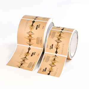 Étiquettes en rouleau BOPP argentées brillantes personnalisées OEM directes d'usine - Imperméables et résistantes à l'huile pour l'emballage des produits - Product Image 3