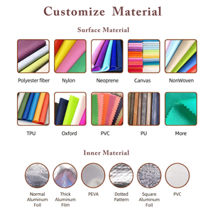 กระเป๋าผ้าแคนวาสพับได้ รีไซเคิล แฟชั่นหรูหรา สำหรับผู้หญิง  พร้อมช่องซิปกันขโมย ใช้ได้ทั้งฤดูร้อน/ฤดูหนาว ขนาดใหญ่ - Product Image 5