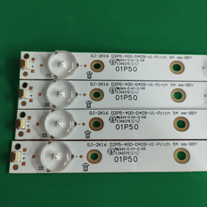 Tira de retroiluminación LED para TV LCD XS-2834 nueva, modelo GJ-2K16 D2P5-400-D409-V1-P1tch, equivalente a LB40039 V0_00 para <span class=keywords><strong>Philips</strong></span> 40PFF5361/T3 40PFF5301/T3. - Product Image 2