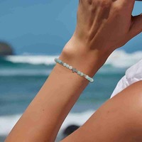 Bracelets élastiques faits main pour le yoga, perles de 4 mm, avec croix énergétique en hématite, pierre naturelle, cristal, pouvoir de guérison, cadeaux énergétiques