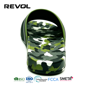 Pantuflas EVA con Parte Superior de PVC, Modernas, Reciclables, Acolchadas, para Uso en Interiores y Exteriores, con Diseño Impreso - Product Image 3