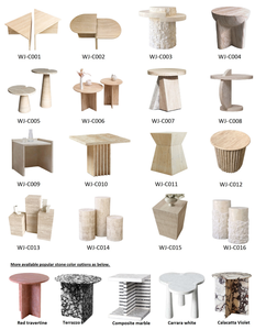 Set <span class=keywords><strong>Tavolo</strong></span> <span class=keywords><strong>da</strong></span> Pranzo di Lusso <span class=keywords><strong>Moderno</strong></span> in Travertino Beige Arredamento in Pietra Naturale per Bar e <span class=keywords><strong>Soggiorno</strong></span> <span class=keywords><strong>Tavolo</strong></span> <span class=keywords><strong>da</strong></span> Pranzo in Marmo Beige - Product Image 6