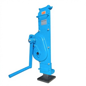 <span class=keywords><strong>Cric</strong></span> mécanique manuel en acier industriel Yakir MJ 10 tonnes, robuste, à crémaillère et pignon, pour le levage de voitures, garage, entrepôt - Product Image 1