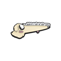 Broche médaille géométrique pour animaux de compagnie Broche grands yeux longs nez en forme de chien Animation télévisée inspirée de l'artisanat en métal Broche souvenir Prévenir