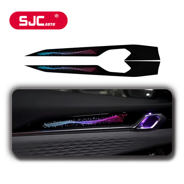 SJC 64 Color Car Interior Ambient Lighting for Geely Coolray L/Coolray CooL 2022-2025 Auto LED Lights for Decoration Upgrade