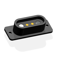 Fábrica personalizar 2 pines magnético Pogo Pin conector macho