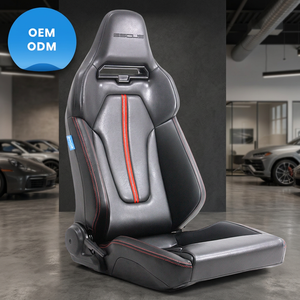SSCUS OEM ODM Siège Sport Universel Modifié PORS-PU pour Adulte, Réglable, en Cuir PU Automobile Respirant - Product Image 1