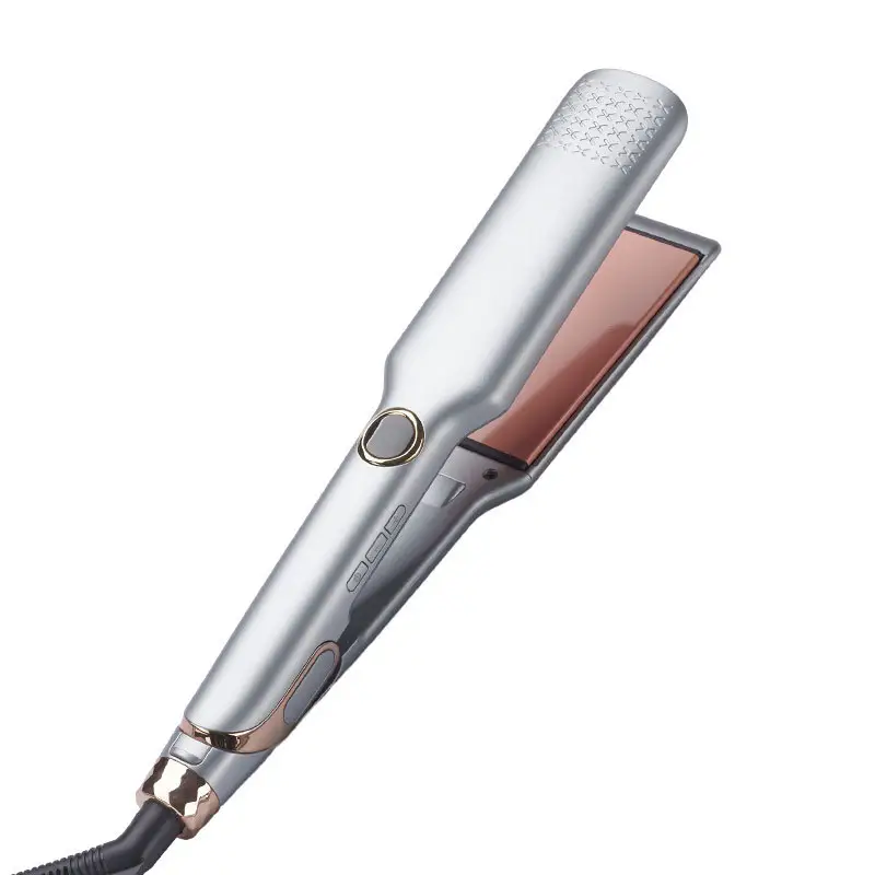 جهاز فرد الشعر الاحترافي من السيراميك التورمالين ايونيك LED عنصر طاقة مموج مبيعات أجزاء صفيحة خارجية حبل Rohs للفنادق
