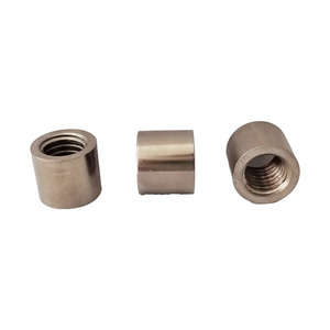 Écrous en titane GR5 <span class=keywords><strong>M10</strong></span> de haute qualité, écrous ronds longs, prix d'usine, écrous cylindriques soudés - Product Image 4