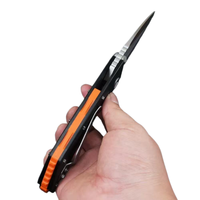 Couteau de camping à lame en acier inoxydable D2 avec manche G10, couteau fixe à pointe tombante pour l'extérieur, épaisseur 4 mm, personnalisable, qualité OEM pour usage DIY