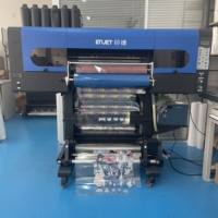 Impresora UV para Etiquetas con Logotipo, Rollo Grande, Impresión Digital, Plotter I3200 Todo en Uno, 30CM 60CM, Impresora UV DTF