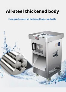 Nouvelle machine à hacher la viande automatique en acier inoxydable, haute efficacité, pour la transformation alimentaire, restaurant, cuisine - Product Image 5