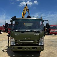 Bras pliant Isuzu Truck-Mounted Crane avec fonction d'auto-vidage intégrée