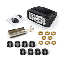2022 untuk Sistem Pemantau Tekanan Ban Digital Autel Eropa 8 Sensor Bluetooth TPMS untuk Mobil