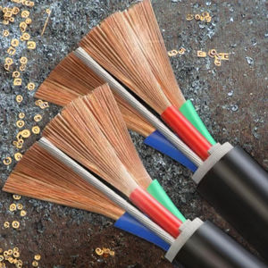 마지막 메시지 차단 출력이 있는 구리 도체 PVC 절연 전원 케이블 올바르게 완료된 작업 제공 - Product Image 3