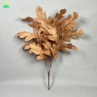 Tiges florales de chêne artificielles feuilles de soie branches arbustes pour Vases remplissage automne mariage porches cours Table Vase décoration