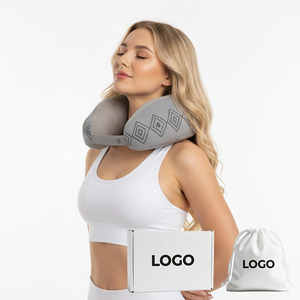 Cuscino da Viaggio OEM per Aereo, Cuscino Cervicale in Memory Foam Morbido, Cuscino Ortopedico per il Sollievo Cervicale - Product Image 1