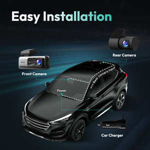 Cámara para Auto Botslab 4K con IA Mejorada, Lente Única, GPS, WiFi, Visión Nocturna, Grabación en Bucle, Control por Aplicación, Montaje en Parabrisas - Product Image 3