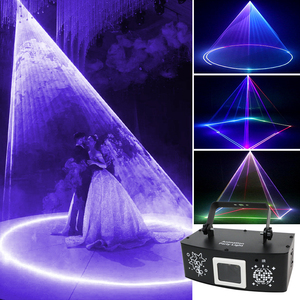 ไฟดิสโก้ LED แบบเคลื่อนไหวสีสันสดใส Wuzstar พร้อมลวดลายหมุนได้ RGBBeam ควบคุมด้วยเสียงและระบบ DMX สำหรับเวที งานเรฟ และคลับ - Product Image 6