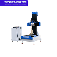Machine de fraisage CNC 5 axes pour la sculpture et la gravure de statues en bois, Syntec NC Studio, broche simple, haute précision