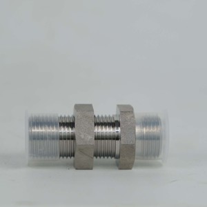 液压管件 高耐腐蚀性直型外螺纹NPT接头 等径接头 套压不锈钢自然管 - Product Image 2