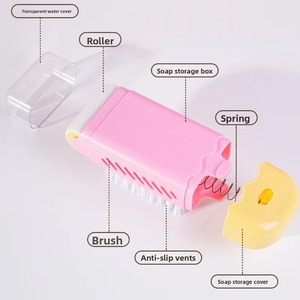 Cepillo Espumador de Jabón Portátil, Cepillo de Limpieza Multifunción, Dispensador de Jabón Sin Contacto para Ropa, Zapatos y Baño - Product Image 3