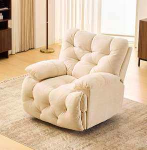 Sillón Reclinable Multifuncional Eléctrico para Masajes, Sofá Individual de Descanso, Silla Mecedora para Hoteles y Cabañas - Product Image 1