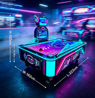 Machine de jeu de hockey sur air personnalisée avec logo OEM d'usine, équipement d'arcade de hockey sur glace à forte rentabilité avec système de rédemption de billets