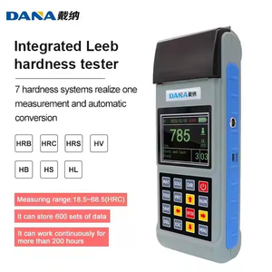DANA-H130 Testeur de dureté numérique à applications polyvalentes, sept dispositifs d'impact, mesure en temps réel, testeur de dureté <span class=keywords><strong>Leeb</strong></span> portable - Product Image 2