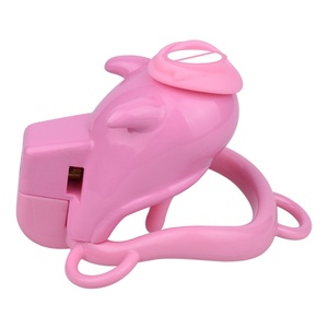 Jaula de Castidad FRRK Sissy Devil de Resina ABS con Estimulador de Clítoris Desmontable, Tapón Uretral de Silicona para Pene, Juguetes Sexuales para Hombres - Product Image 3