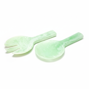 Juego de Cubiertos de Resina para Ensalada, Color Personalizable, Buen Pulido, para Restaurantes, Hoteles, Juego de Tenedores y Cucharas para Servir Ensalada - Product Image 1