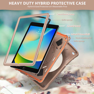 Giao hàng nhanh Rugged Heavy Duty chống sốc PC + TPU tùy chỉnh Tablet bao gồm trường hợp đối với iPad 10.2 - Product Image 6