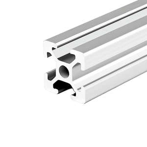Black Silver Industrial T-slot 3030 <b>Profiles</b> 6000 Series Anodised <b>Aluminium</b> Square China Extrusion 30x30 Bending Kirgen - Product Image 1