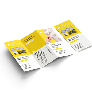 Op Maat Gemaakte Opvouwbare Handleiding Ontwerp Album Afdrukken Poster Flyer Handleiding Handleiding Pamflet - Product Image 1